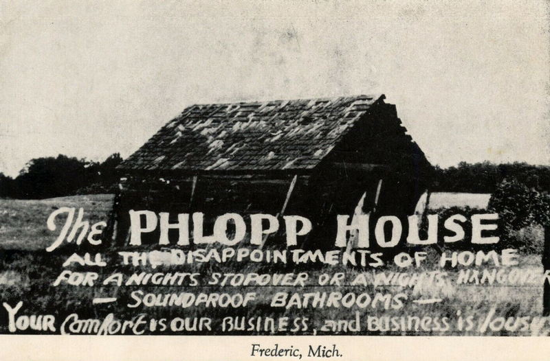 The Phlopp House (Hotel Jefferson) - Vintage Postcard